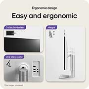 LG 31.5英寸 UHD 4K (3840x2160) HDR IPS 显示器, Close-up view of remote control, 32UN650K-W, thumbnail 12