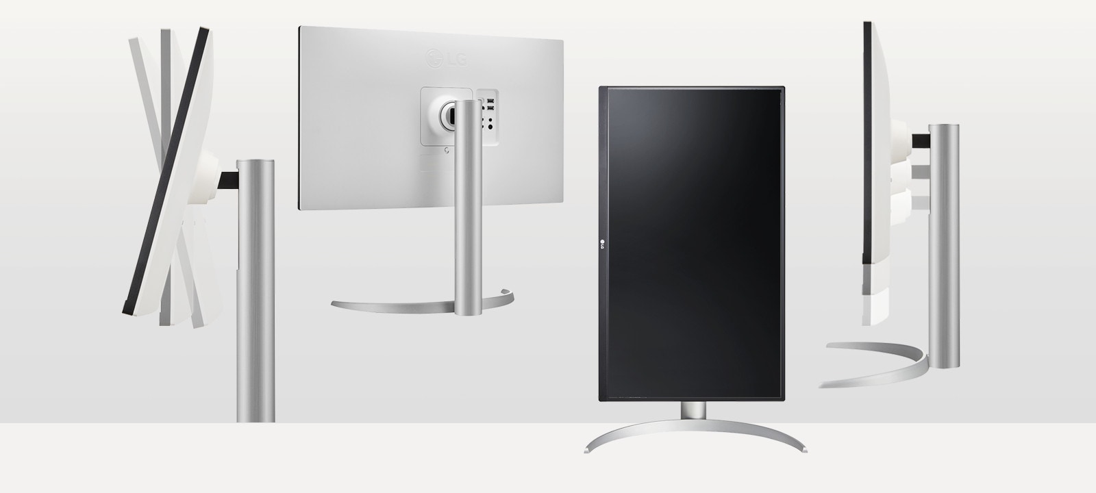 Ergonomic design with features of tilt, pivot and height adjustment.