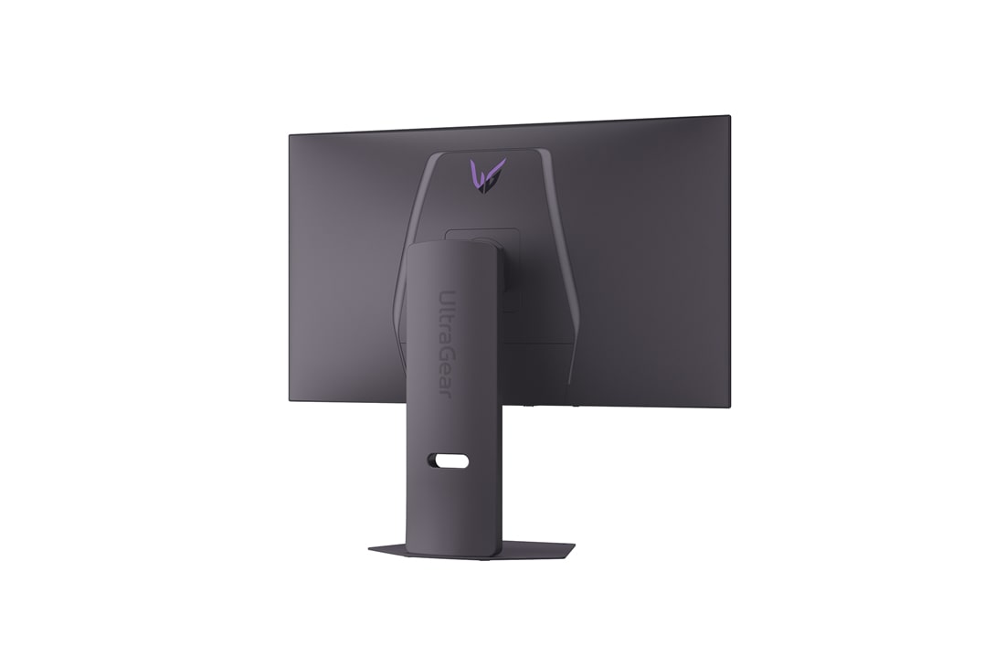 LG 31.5'' UltraGear™ 双模式 OLED 电竞显示器 | 4K UHD, 0.03ms (GtG),DisplayHDR True Black 400, close-up view of the rear emblem, 32GX870A-B, thumbnail 9