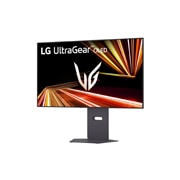 LG 31.5'' UltraGear™ 双模式 OLED 电竞显示器 | 4K UHD, 0.03ms (GtG),DisplayHDR True Black 400, +15°側面, 32GX870A-B, thumbnail 3
