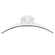 LG UltraGear™ 39英寸 OLED 240Hz WQHD 曲面屏智能游戏显示器 | webOS, 0.03ms (GtG), 240Hz, DisplayHDR True Black 400, rear view with lights on, 39GX90SA-W, thumbnail 11