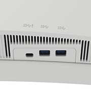 LG UltraFine™ 39.7英寸 Nano IPS Black 5K2K 配备 Thunderbolt™ 5, Rear view with stand disassembled, 40U990A-W, thumbnail 11