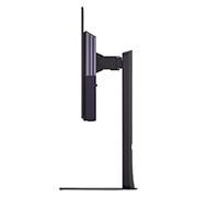 LG UltraGear™ 26.5英寸 第四代OLED 280Hz QHD 游戏显示器 | 0.03ms (GtG), 280Hz, VESA DisplayHDR™ True Black 500 		, side view of a tilted monitor, 27GX700A-B, thumbnail 10