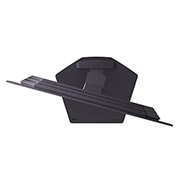 LG UltraGear™ 26.5英寸 第四代OLED 280Hz QHD 游戏显示器 | 0.03ms (GtG), 280Hz, VESA DisplayHDR™ True Black 500 		, close-up view of the rear emblem, 27GX700A-B, thumbnail 14