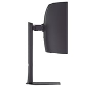 LG UltraGear™ 33.9英寸 OLED 240Hz WQHD 曲面屏电竞显示器 | 0.03ms (GtG), DisplayHDR True Black 400, USB-C (PD 65W) & HDMI 2.1, side view of a tilted monitor, 34GX900A-B, thumbnail 6