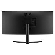 LG 34'' UltraWide QHD曲面屏显示器, 背面画像, 34WR50QK-B, thumbnail 6