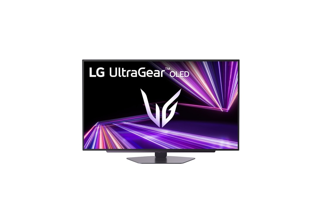 LG UltraGear™ GX7 26.5英寸 240Hz OLED QHD 电竞显示器 |27GX704A  |  DisplayHDR™ True Black 400, 0.03ms (GtG), Front view with lowered stand height, 27GX704A, thumbnail 5