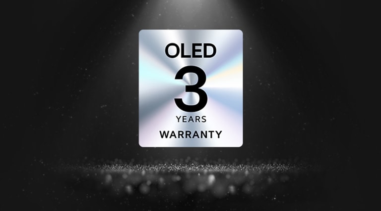 3-YEAR BURN-IN WARRANTY for UltraGear OLED gaming monitor.