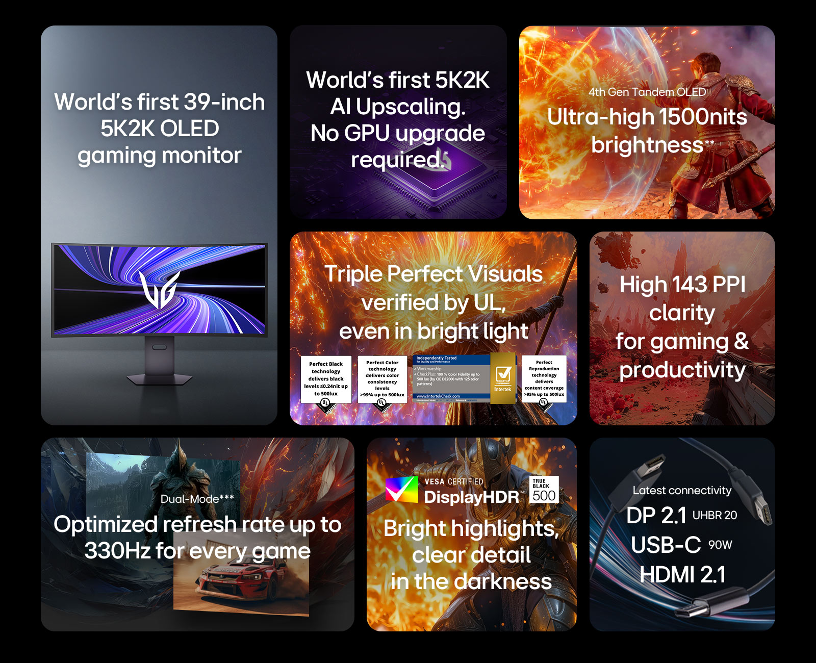 Imaginile cu planete par mai luminoase și mai clare pe monitoarele LG OLED.