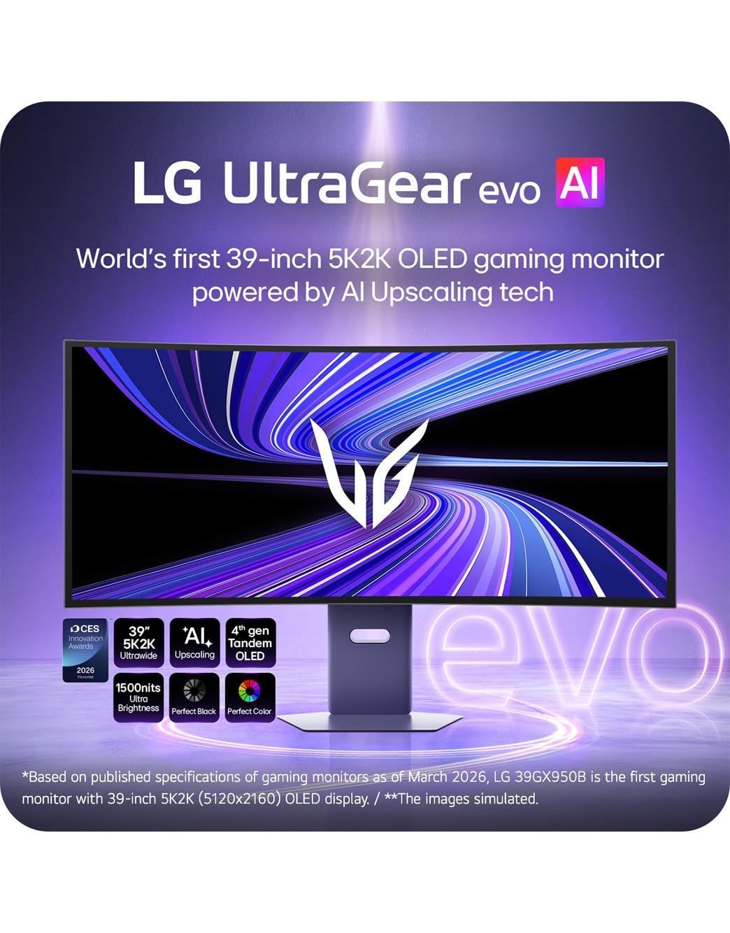 39英寸UltraGear evo GX9, 39'' 5K2K OLED电竞显示器| LG 中国官网