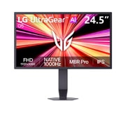LG 24.5英寸 UltraGear G5, 原生 1000Hz FHD 电竞显示器, 25G590B-B, thumbnail 1