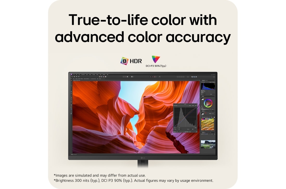 LG 27英寸 UltraFine™ U7, UHD 4K IPS 显示器, 27U730B-B, thumbnail 6