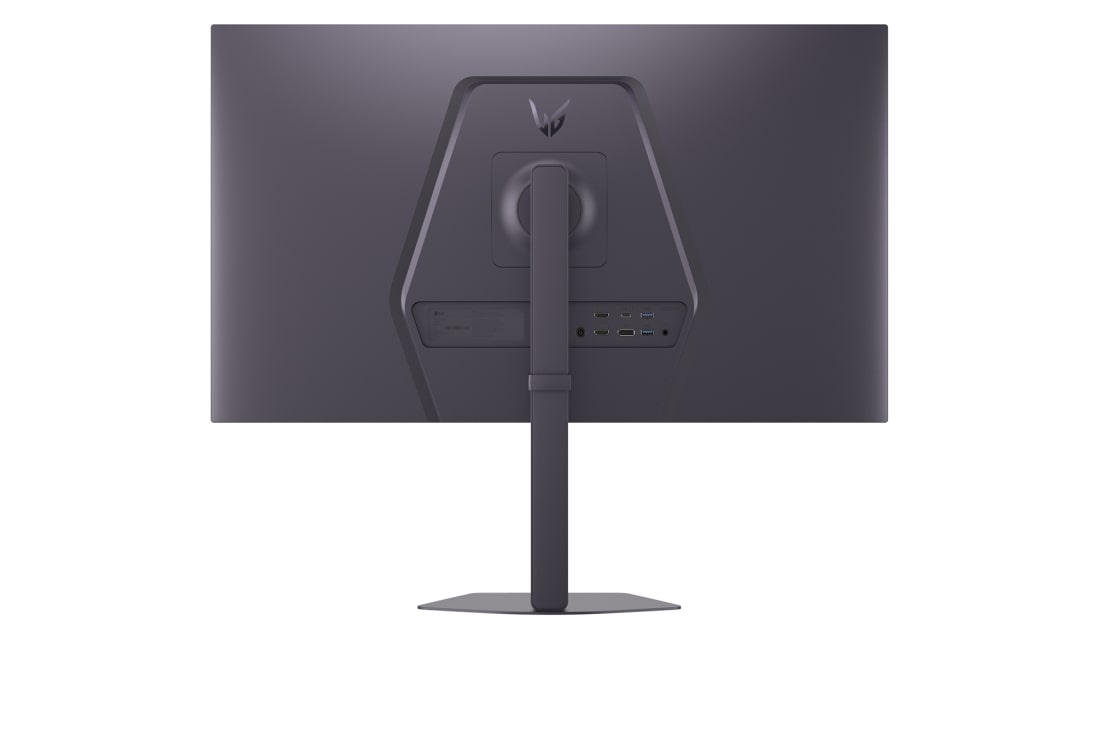 LG 31.5英寸 UltraGear™ G6, 300Hz QHD 电竞显示器, rear view, 32G650B-B, thumbnail 3