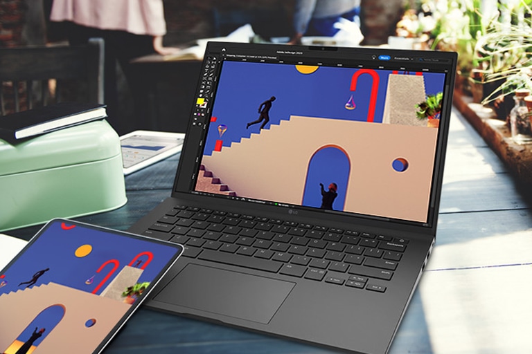 使用移动设备扩展显示。