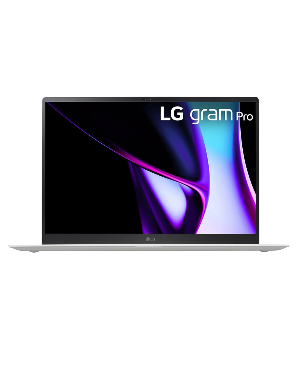 LG gram pro 16寸超薄笔记本/Pro-grade visuals/16:10防眩光IPS显示屏/Intel® Core™ Ultra 7处理器, Front view, 16Z90SP-G.AL87C