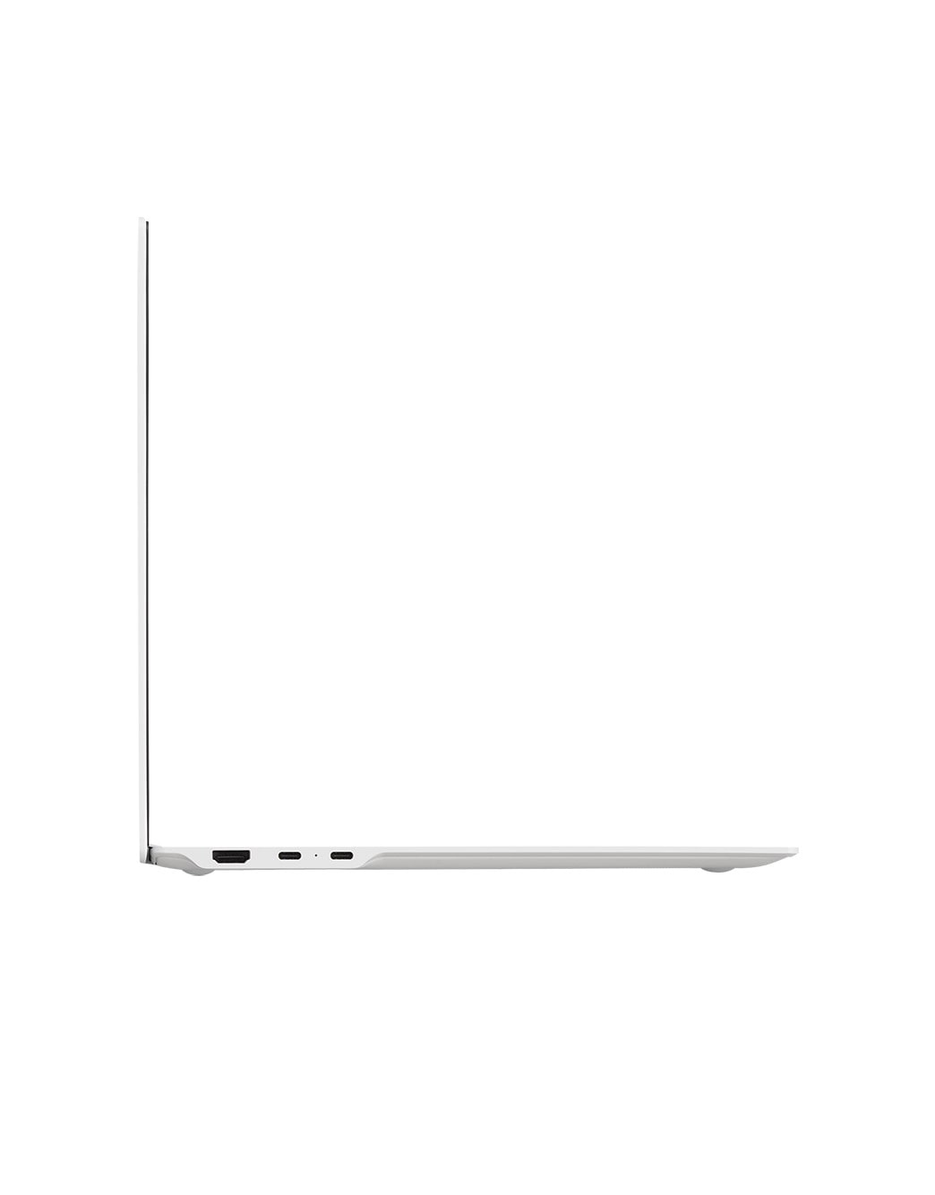 LG gram pro 16寸超薄笔记本/Pro-grade visuals/16:10防眩光IPS显示屏/Intel® Core™ Ultra 7处理器, Right side view and cover open, 16Z90SP-G.AL87C