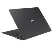 LG gram pro 16寸超薄笔记本/Pro-grade visuals/16:10 OLED显示屏/Intel® Core™ Ultra 7处理器, +30 degree rear view and cover half open, 16Z90SP-K.AL78C, thumbnail 8