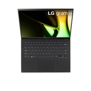 LG gram 14寸超薄笔记本/16：10防眩光IPS显示屏/Intel<sup>®</sup> Core™ Ultra 5处理器, Top view and cover open, 14Z90S-G.AL55C, thumbnail 15
