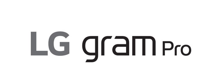 LG gram Pro logo.	