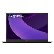 LG gram Pro 16'' | Windows 11 Home | Intel<sup>®</sup> Lunar Lake 16GB RAM, 16:10 IPS 显示屏 , 带键盘的前视图, 16Z90TS-G.AL79C, thumbnail 2