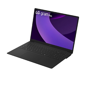LG gram Pro 16'' | Windows 11 Home | Intel<sup>®</sup> Lunar Lake 16GB RAM, 16:10 IPS 显示屏 , -盖子打开时30度侧口放大视图, 16Z90TS-G.AL79C, thumbnail 4