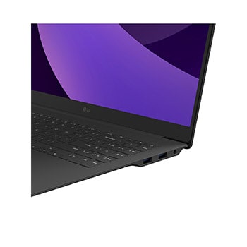 LG gram Pro 16'' | Windows 11 Home | Intel<sup>®</sup> Lunar Lake 16GB RAM, 16:10 IPS 显示屏 , +盖子打开时30度侧口放大视图, 16Z90TS-G.AL79C, thumbnail 5