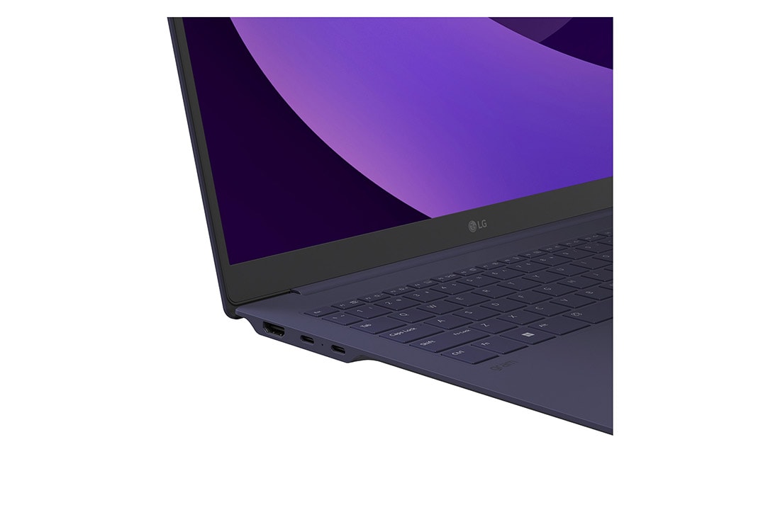LG gram Pro 16'' | Windows 11 Home | Intel<sup>®</sup> Arrow Lake H 32GB RAM , 16:10 IPS LCD 显示屏, +盖子打开时30度侧口放大视图, 16Z90TP-G.AL89C, thumbnail 5