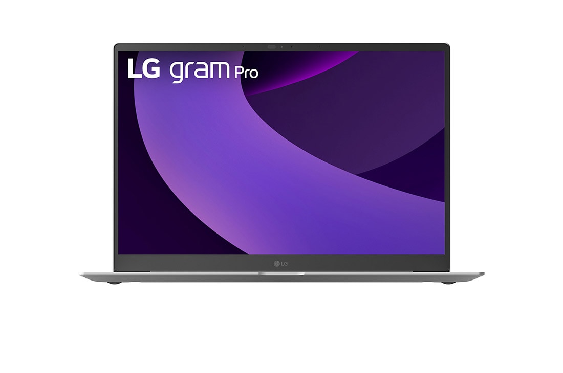 LG gram Pro 16'' | 32GB RAM Intel® Arrow Lake 轻薄本 | Windows 11, 16:10 IPS 显示屏, 前视图, 16Z90TP-G.AL87C