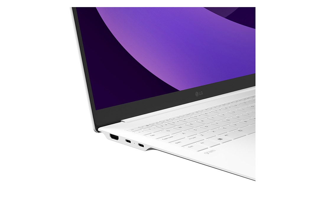 LG gram Pro 16'' | Windows 11 Home | Intel<sup>®</sup> Arrow Lake 32GB RAM, 16:10 IPS 显示屏, +盖子打开时30度侧口放大视图, 16Z90TP-G.AL87C, thumbnail 5