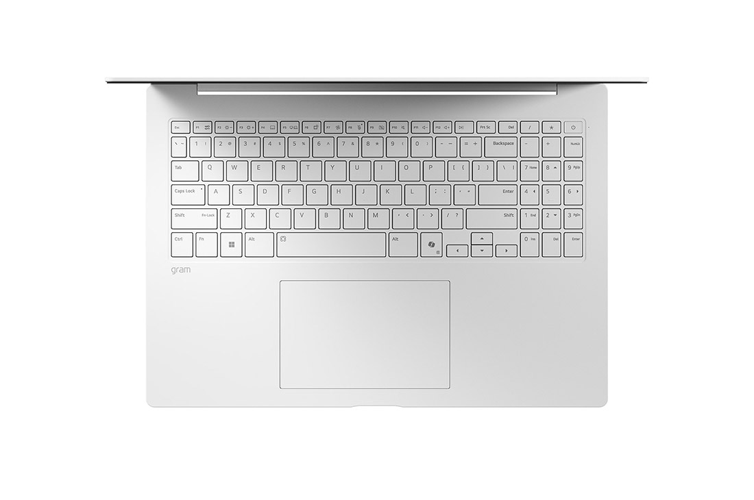 LG gram Pro 16'' | Windows 11 Home | Intel<sup>®</sup> Arrow Lake 32GB RAM, 16:10 IPS 显示屏, 键盘俯视图, 16Z90TP-G.AL87C, thumbnail 7