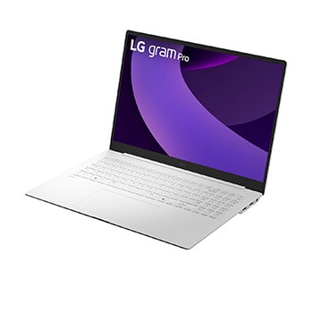 LG gram Pro 16'' | Windows 11 Home | Intel<sup>®</sup> Arrow Lake 32GB RAM, 16:10 IPS 显示屏, -30度侧视图，盖子打开, 16Z90TP-G.AL87C, thumbnail 3