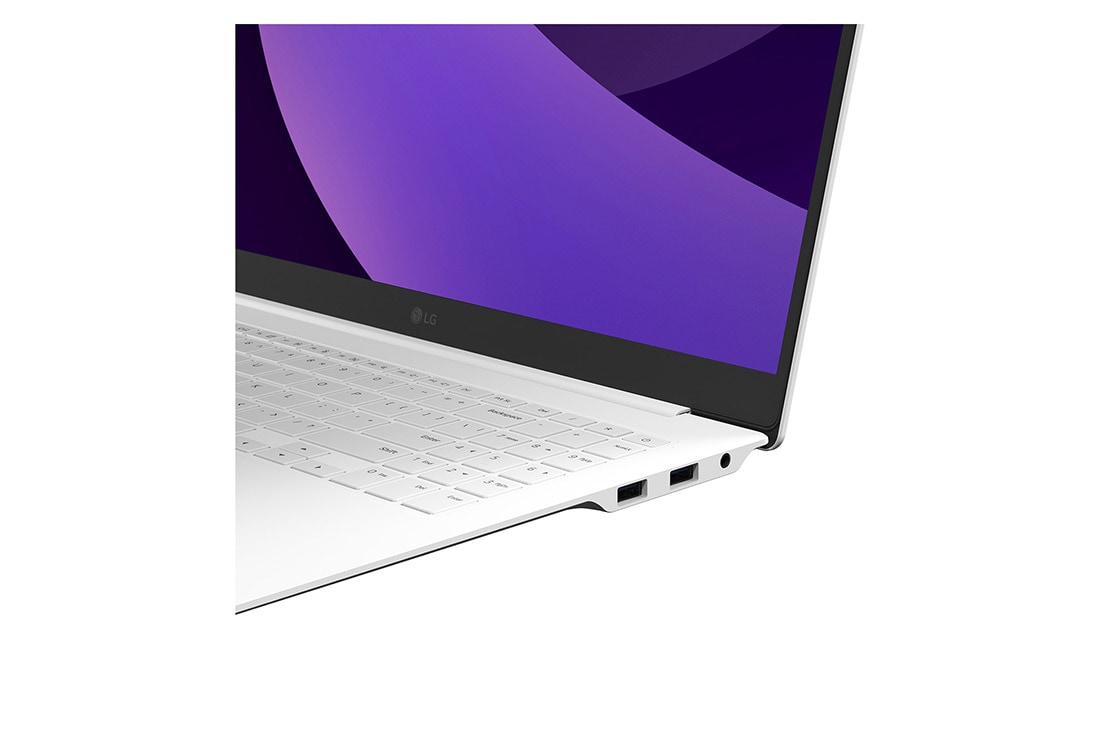 LG gram Pro 16'' |  32GB RAM Intel® Arrow Lake H 轻薄本 | Windows 11, 16:10 OLED 显示屏, -盖子打开时30度侧口放大视图, 16Z90TP-K.AL87C, thumbnail 4