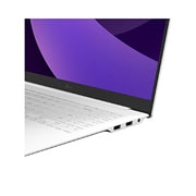 LG gram Pro 16'' |  32GB RAM Intel® Arrow Lake H 轻薄本 | Windows 11, 16:10 OLED 显示屏, -盖子打开时30度侧口放大视图, 16Z90TP-K.AL87C, thumbnail 4