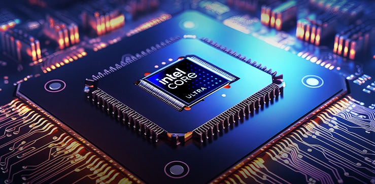 新款 Intel® Core™ Ultra 处理器：性能提升 18%，增强生产力