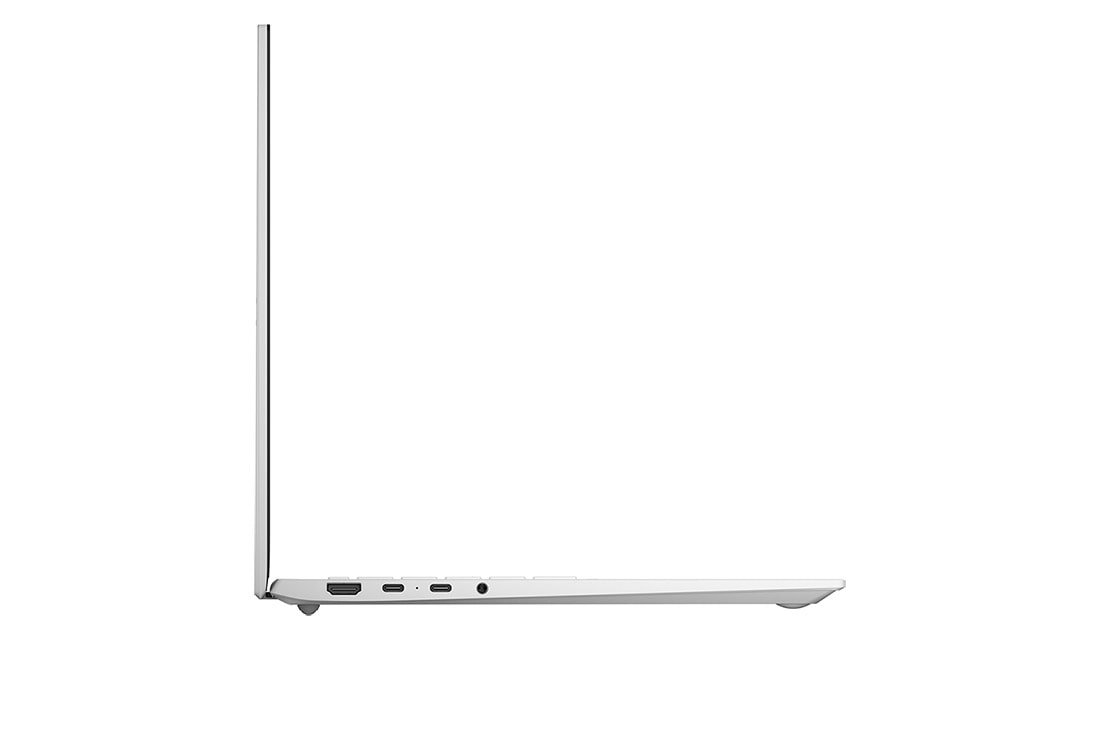 LG gram 16'' |  Intel® Arrow Lake H 轻薄本 | Windows 11, WQXGA 16:10 Anti-glare IPS 显示屏, Right side view and cover open, 16Z90T-G.AL57C, thumbnail 9