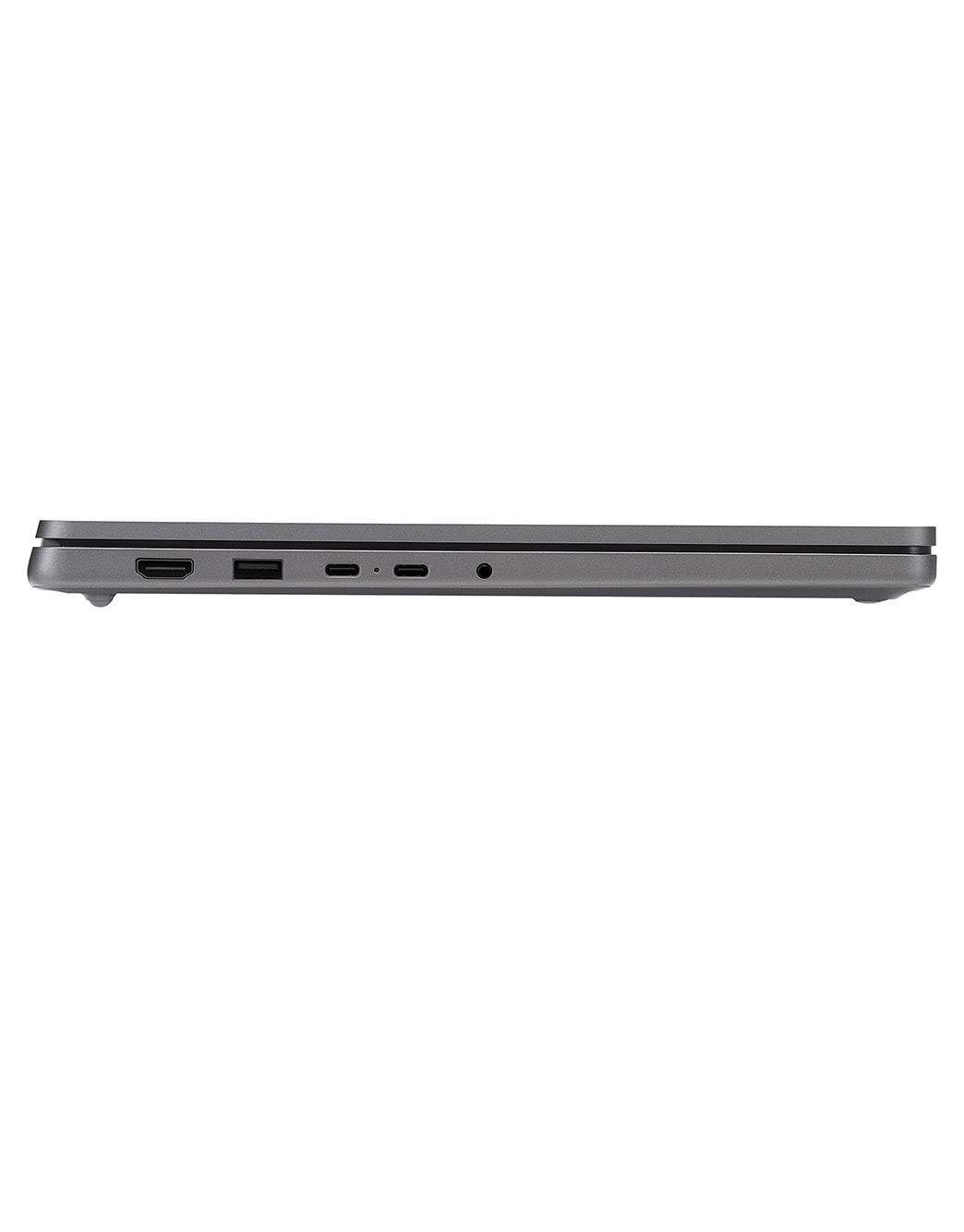 LG gram Book 15.6英寸轻薄本 | Intel® Core™ Processor Laptop | Windows 11, FHD Anti-glare IPS 显示屏, 右侧视图，盖子已关闭, 15U50T-G.AL56C