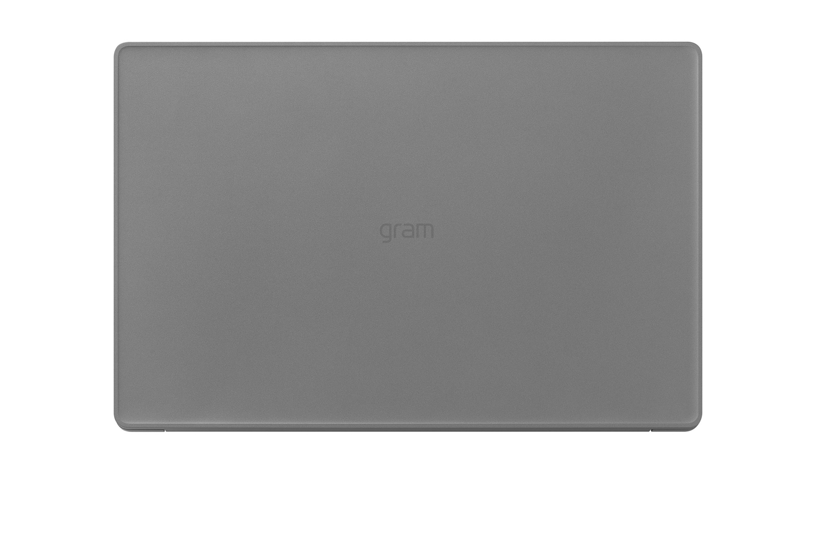 LG gram Book 15.6英寸轻薄本 | Intel® Core™ Processor Laptop | Windows 11, FHD Anti-glare IPS 显示屏, 俯视图，盖子已关闭, 15U50T-G.AL56C