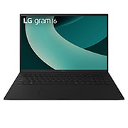 LG gram 16'' |  Intel® Arrow Lake H 轻薄本 | Windows 11, WQXGA 16:10 Anti-glare IPS 显示屏, Front view with keyboard, 16Z90T-G.AL58C, thumbnail 2