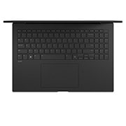 LG gram 16'' |  Intel® Arrow Lake H 轻薄本 | Windows 11, WQXGA 16:10 Anti-glare IPS 显示屏, Top-down view of keyboard, 16Z90T-G.AL58C, thumbnail 7