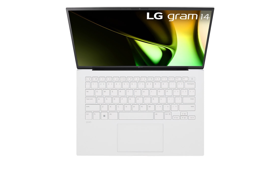 LG gram 14寸超薄笔记本/16：10防眩光IPS显示屏/Intel<sup>®</sup> Core™ Ultra 5处理器, Top view and cover open, 14Z90S-G.AL54C, thumbnail 15