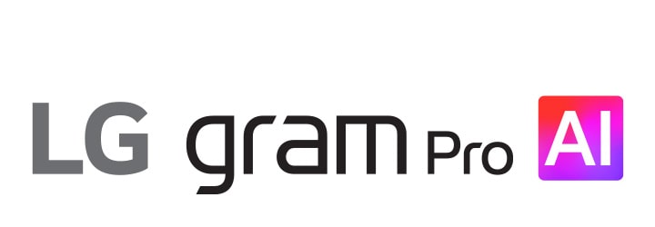 LG gram Pro AI logo.