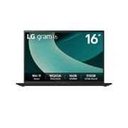 LG gram 16'' Ultra Intel® evo 13代处理器 16:10 防眩光 IPS屏, Front view, 16Z90RU.AP55C, thumbnail 1