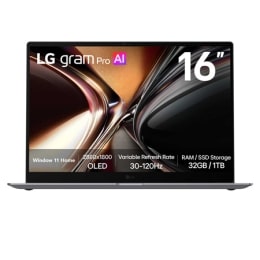 AI powered Intel® Core™ X7| Windows 11 Home | 轻薄机身 (1.1kg) | ,OLED 显示屏|16英寸 LG gram Pro | 