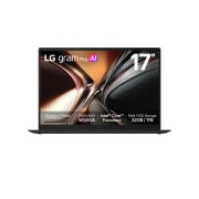 LG AI powered Intel® Core™ U7| Windows 11 Home | 轻薄机身 (1.3kg) | IPS 显示屏|17英寸 LG gram Pro , AI powered Intel® Core™ U7| Windows 11 Home | 轻薄机身 (1.3kg) | IPS 显示屏|17英寸 LG gram Pro , 17Z90U-G.AL88C, thumbnail 1
