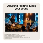 LG CineBeam HU925V | 支持 Dolby Atmos FlexConnect 的 4K 超短焦投影仪, image of LG CineBeam HU925V featuring AI Sound Pro for immersive audio, HU925V, thumbnail 11