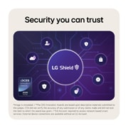 LG CineBeam HU925V | 支持 Dolby Atmos FlexConnect 的 4K 超短焦投影仪, image of LG CineBeam HU925V featuring LG Shield for multi-layered data protection with 7 core technologies, HU925V, thumbnail 14
