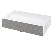 LG CineBeam HU715Q 4K 超高清激光 UST 投影仪, -15 Degree side view, HU715QWG, thumbnail 5