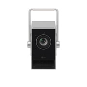 LG CineBeam Q<br>便携式4K激光投影仪, front view with handle up, HU710PB, thumbnail 5