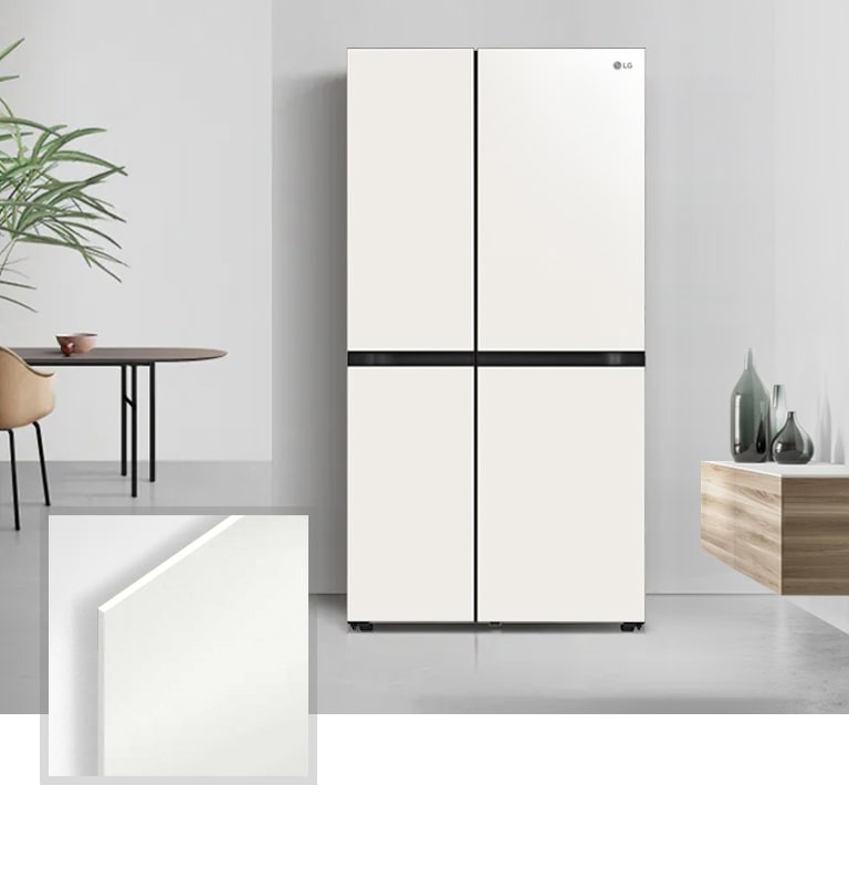 全新一代凝脂白玻璃门板 美学与稳固兼备