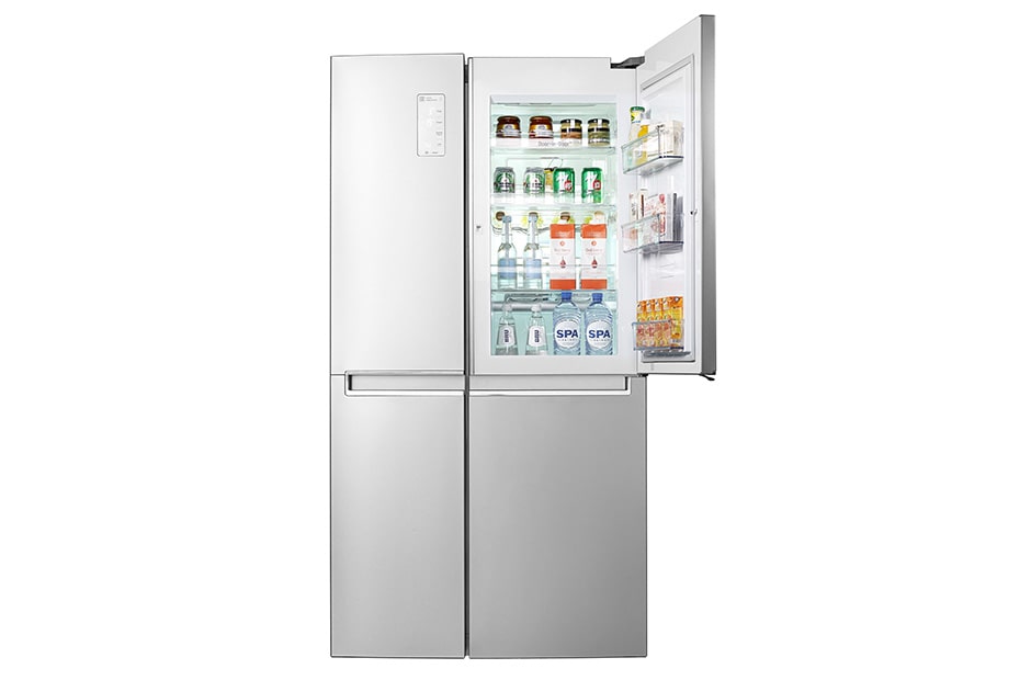 LG 647L 门中门™ 对开门冰箱  直驱变频压缩机 钛空银, GR-M2471PSF